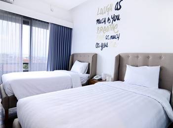 Woodpecker Hotel Jogja - Deluxe Twin Room Only Regular Plan