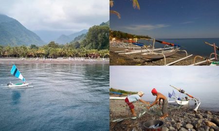 kampung desa nelayan di indonesia