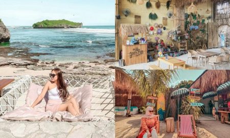 cafe bernuansa pantai